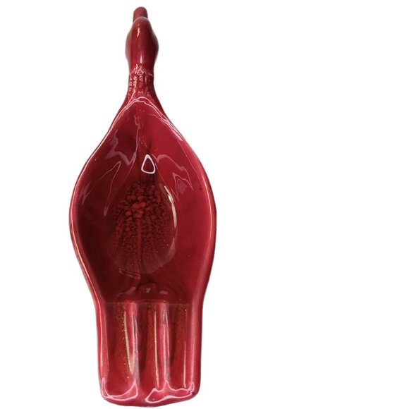 Vintage Red Duck Ashtray California Originals 1960s MCM Ceramic - Picture 2 of 16